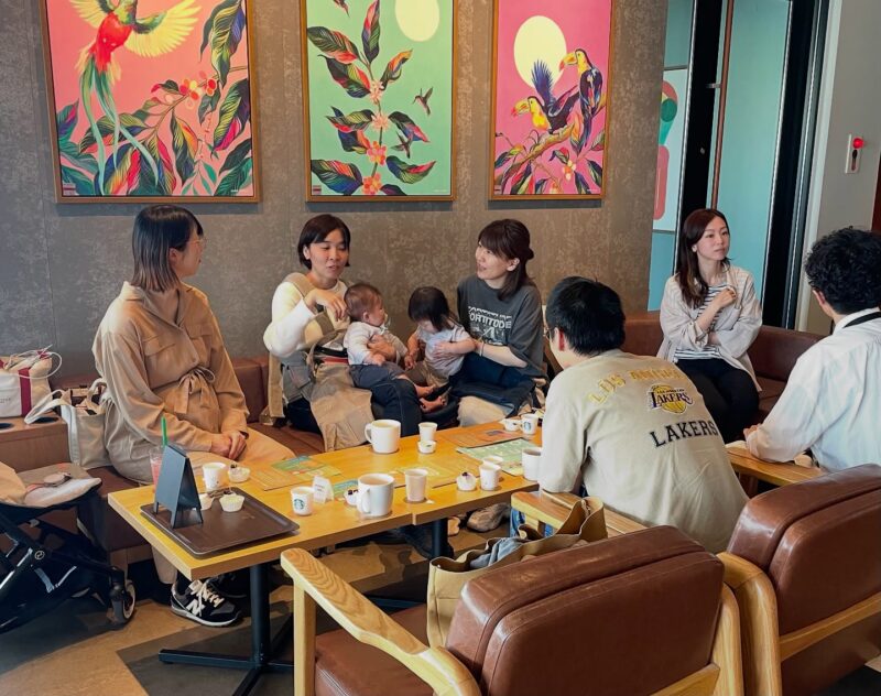 ソトイクお茶会@スタバ塩尻店