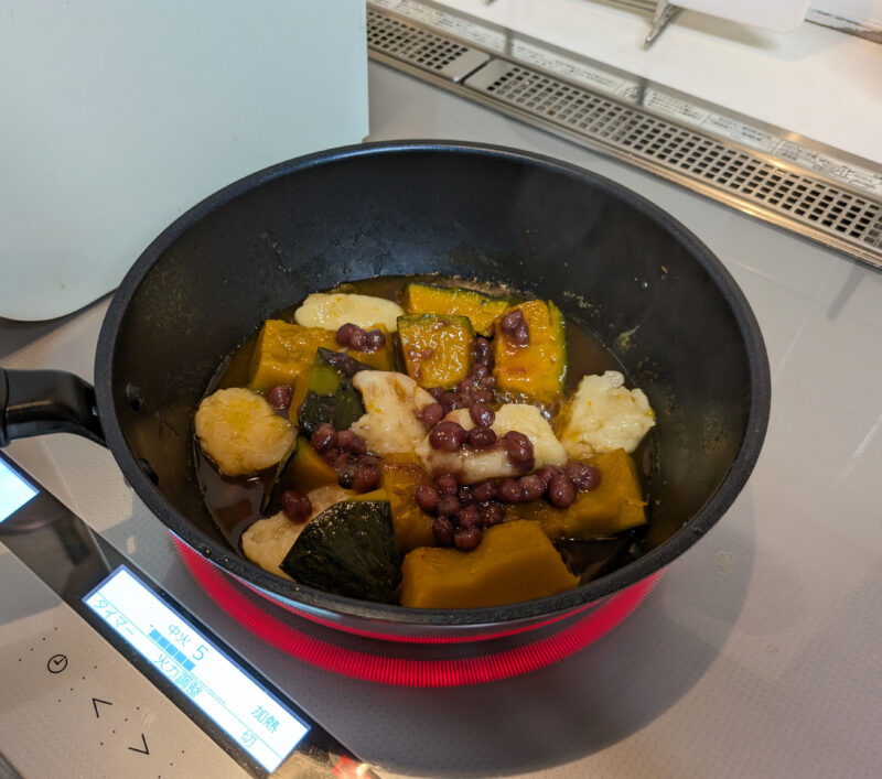 【編集Kの日常】冬至かぼちゃを作りました