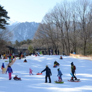 冬の公園で遊ぼう！