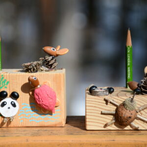 えんぴつ立て作り