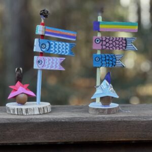 ちっちゃな鯉のぼり作り