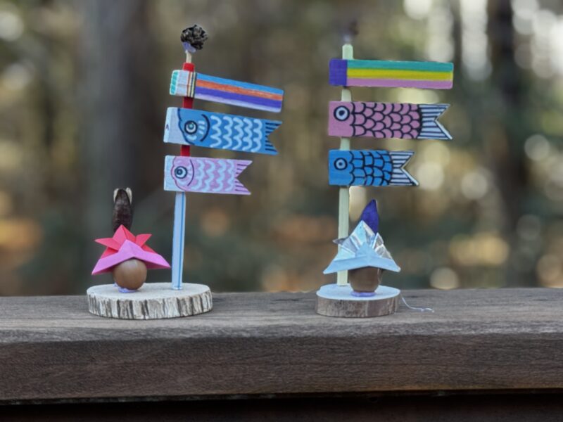 ちっちゃな鯉のぼり作り