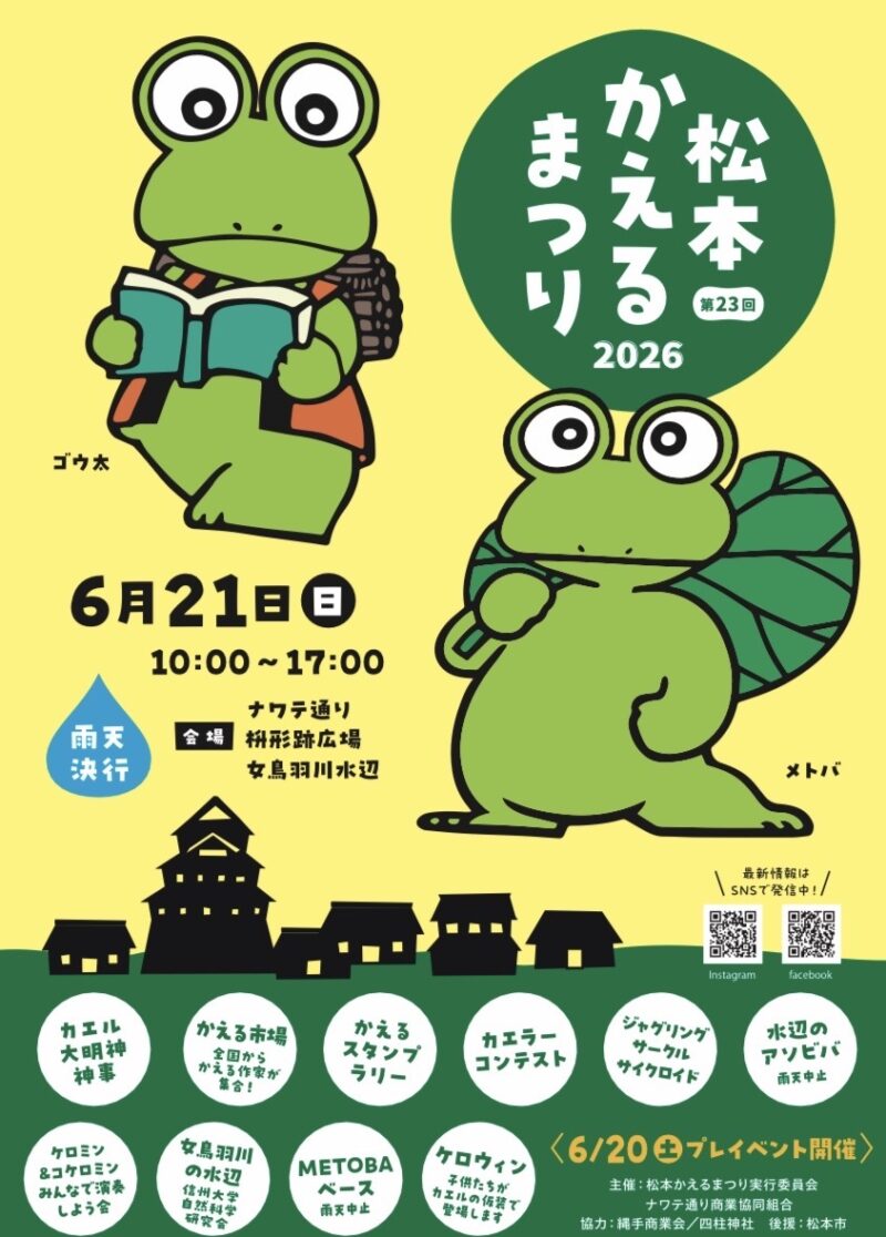 第23回松本かえるまつり