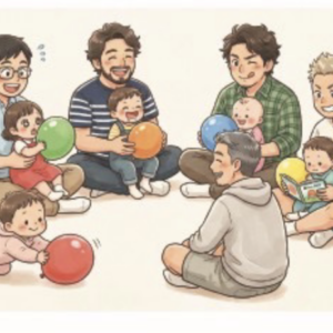 乳幼児子育てパパ向け ワイガヤタイム「こどもと一緒に遊ぼう♪ 話そう♪」