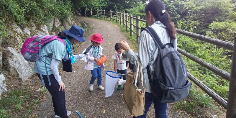 親子でゆっくり森あそび